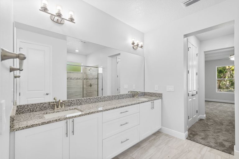 Primary bathroom at 6387 South Citrus Avenue, Fort Pierce